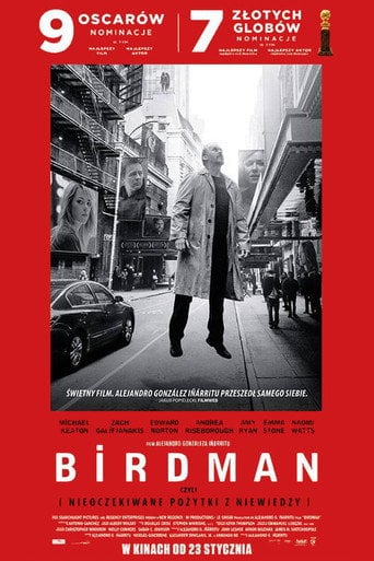 Birdman czyli (nieoczekiwane pożytki z niewiedzy) - Sprawdź dostępność filmu na Vider
